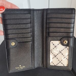 Kate Spade | Authentic Stacy Newbury Lane Black Leather Wallet